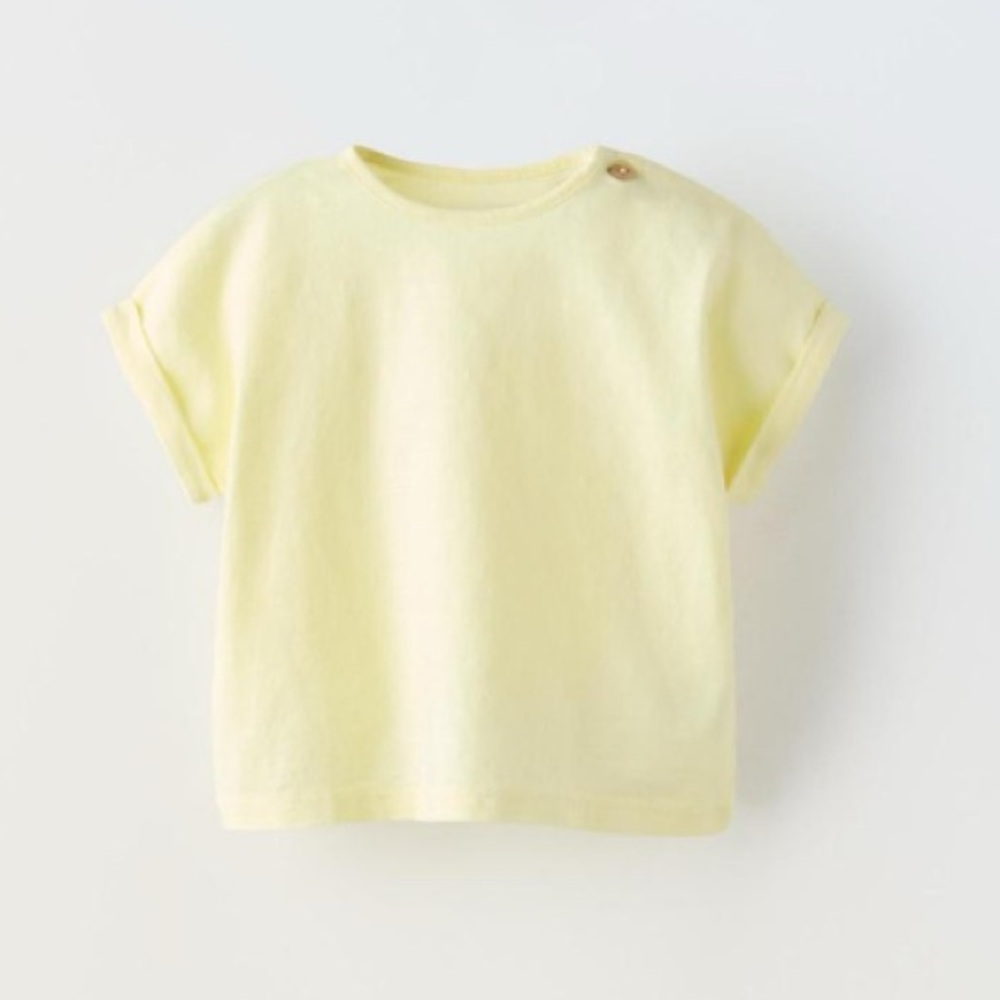 Zara- BUTTON TANK TOP- Baby 1-3months